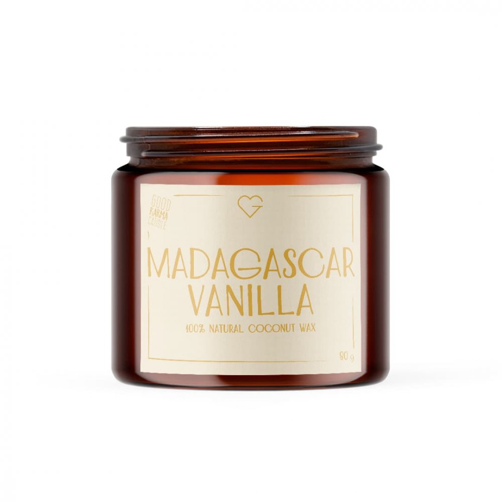 GOODIE Svíčka s bavlněným knotem - Madagascar Vanilla 80 g