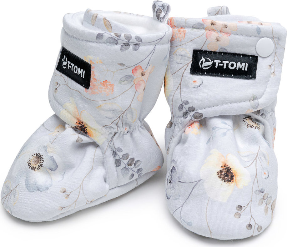 T-TOMI Capáčky Flowers (9-12 měsíců)