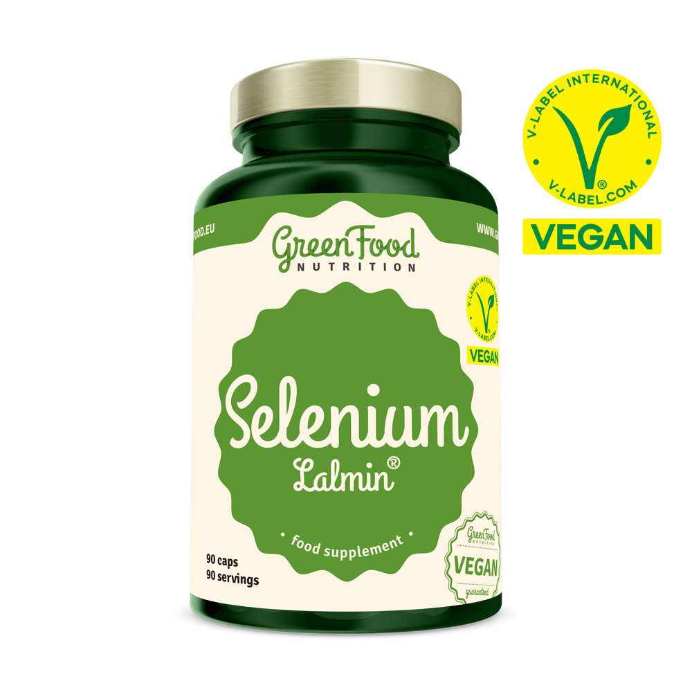 GreenFood Nutrition GreenFood Selen Lalmin®, 90 ks