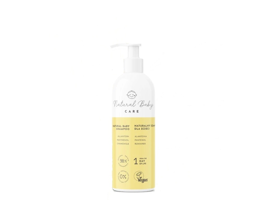 Natural Baby CARE Dětský šampon na vlasy, 200ml