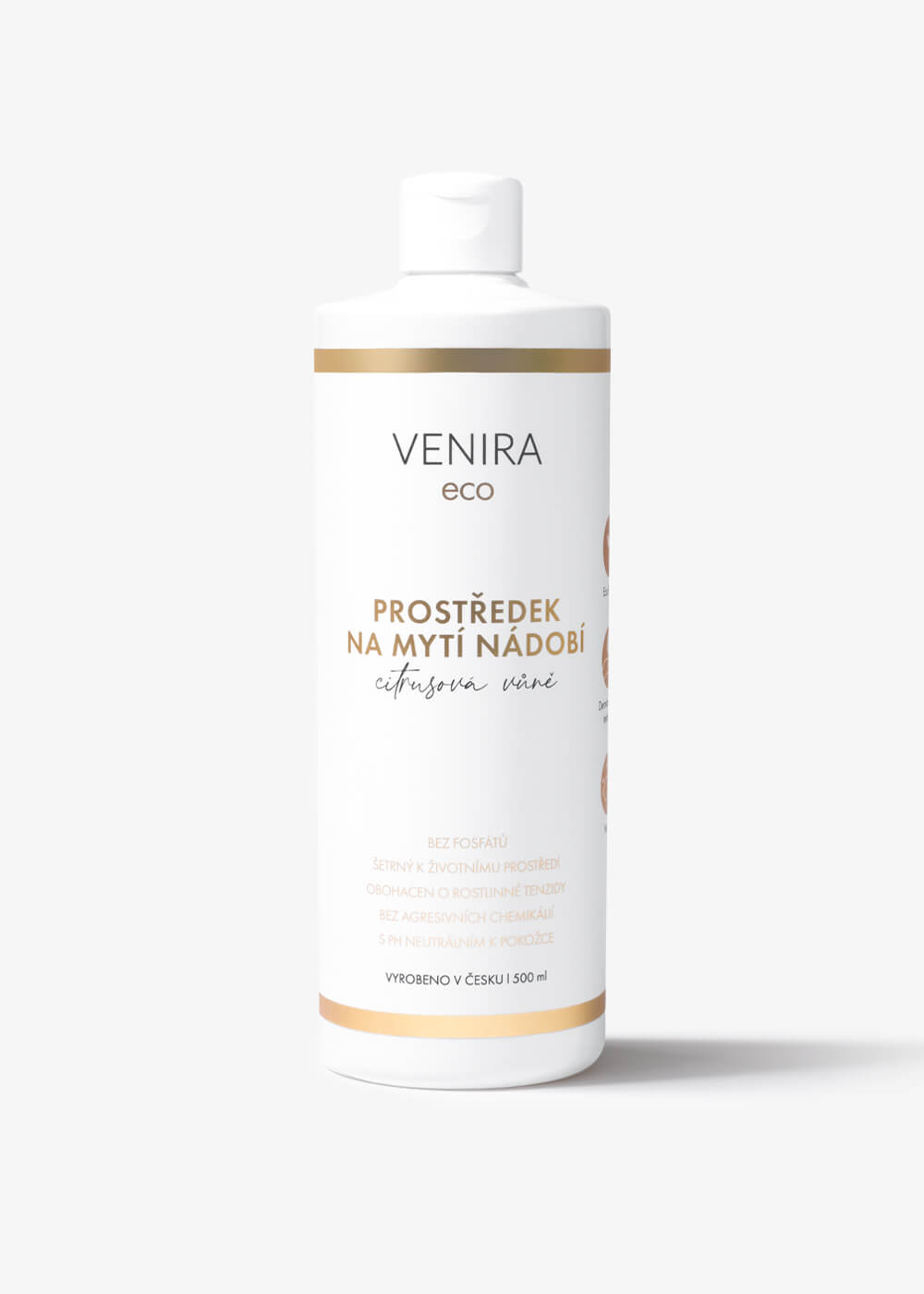 VENIRA gel na mytí nádobí, citrusová vůně, 500 ml