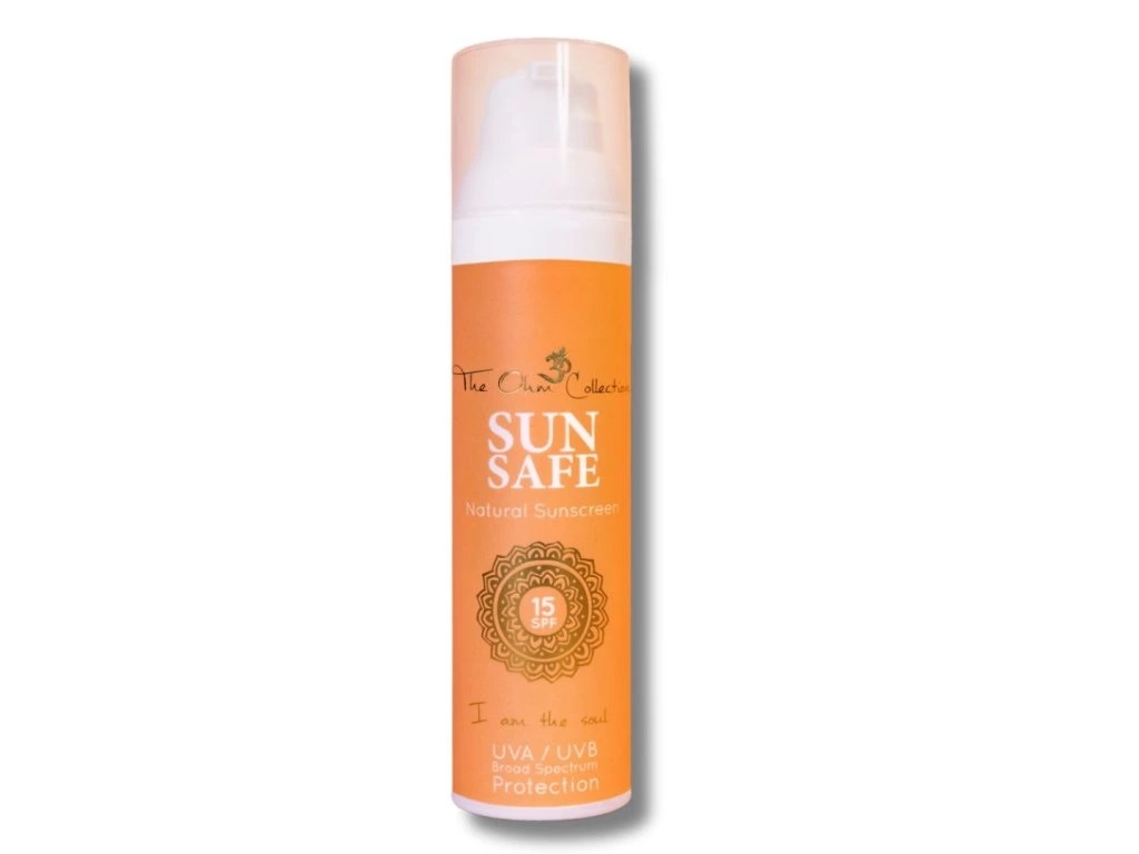 The Ohm Collection Opalovací krém Sun Safe s SPF 15, 75ml