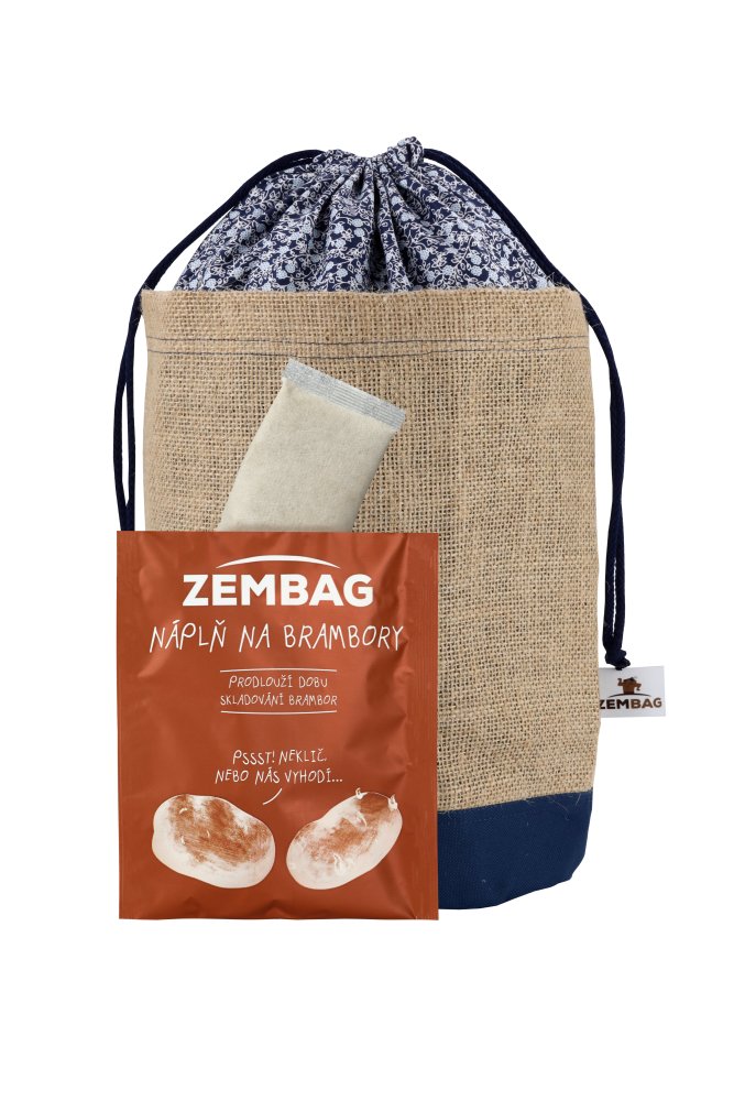 ZEMBAG na 2,5 kg brambor, modrý květ