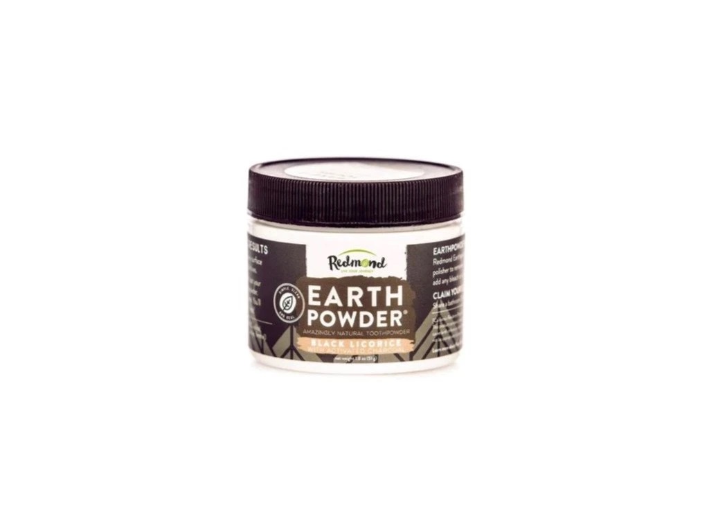 Redmond EarthPowder Zubní prášek Lékořice a aktivní uhlí, 51g
