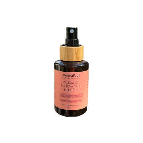 DermaFood Zklidňující pleťová mlha meduňka, 100ml
