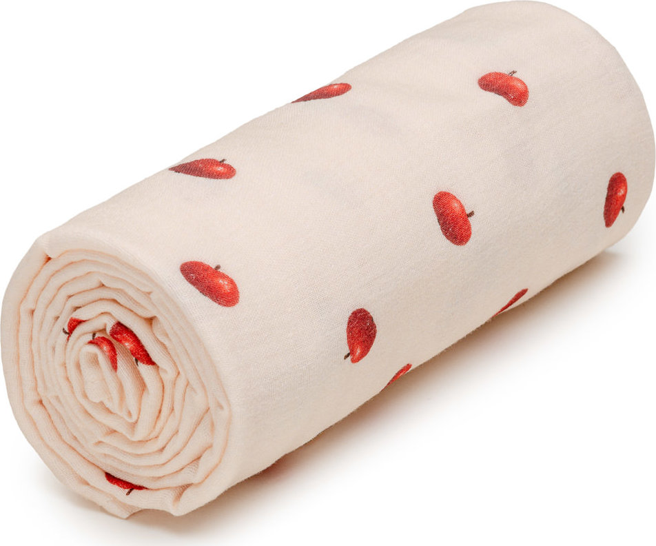 T-TOMI BIO Mušelínová osuška Apple, 100 x 120 cm