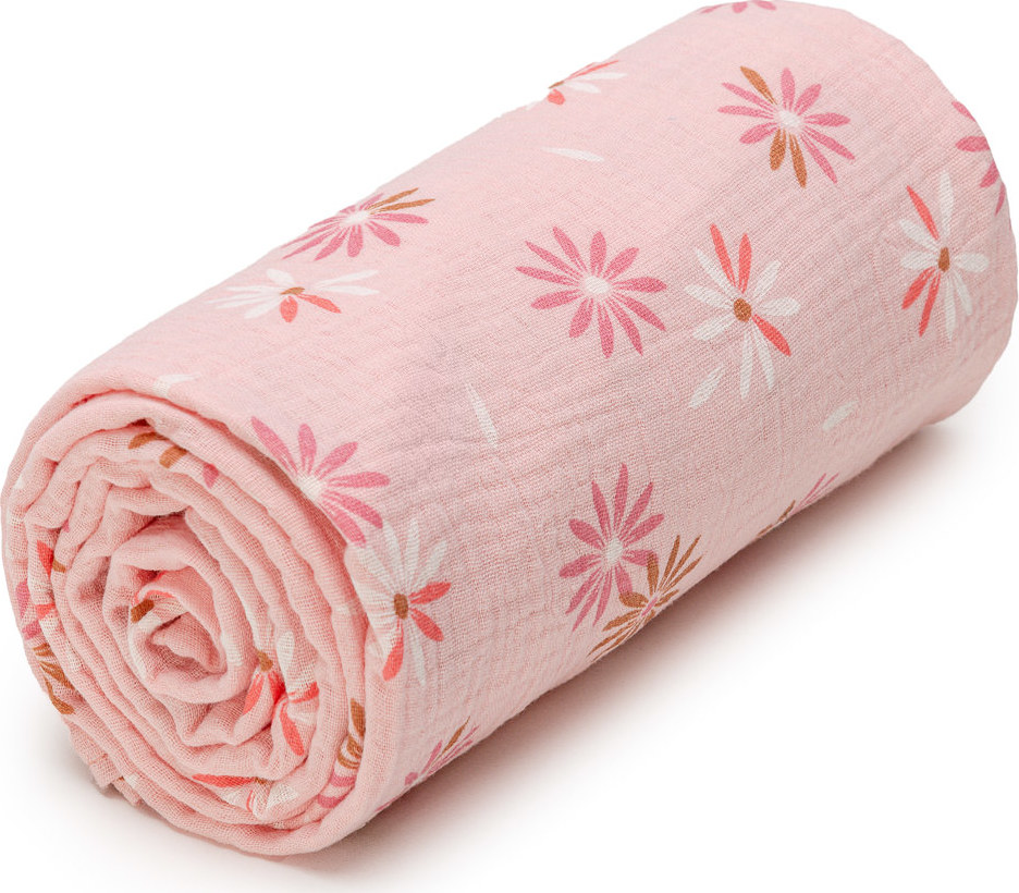 T-TOMI BIO Mušelínová osuška Lily, 100 x 120 cm