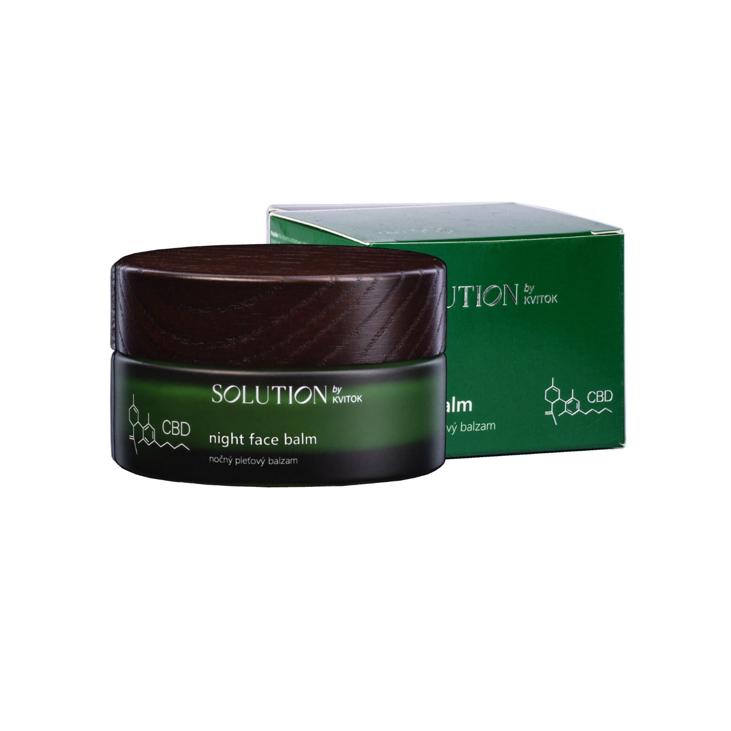 Kvitok Solution Konopný pleťový noční krém, 30 ml