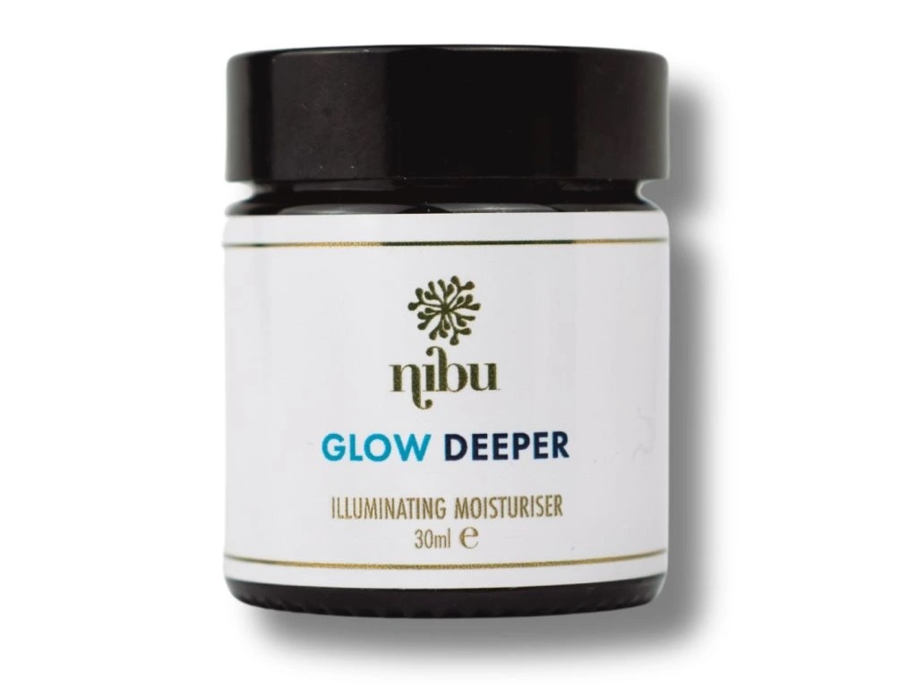 Nibu Naturals Hydratační pleťový krém, 30ml Odstín: Glow Deeper
