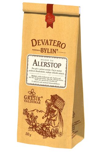 Valdemar Grešík - Natura s.r.o. Alerstop 50 g GREŠÍK Devatero bylin