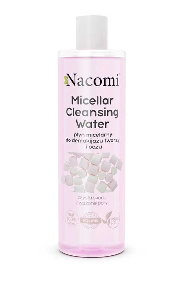 Nacomi Marshmallow micelární odličovací voda, 400 ml
