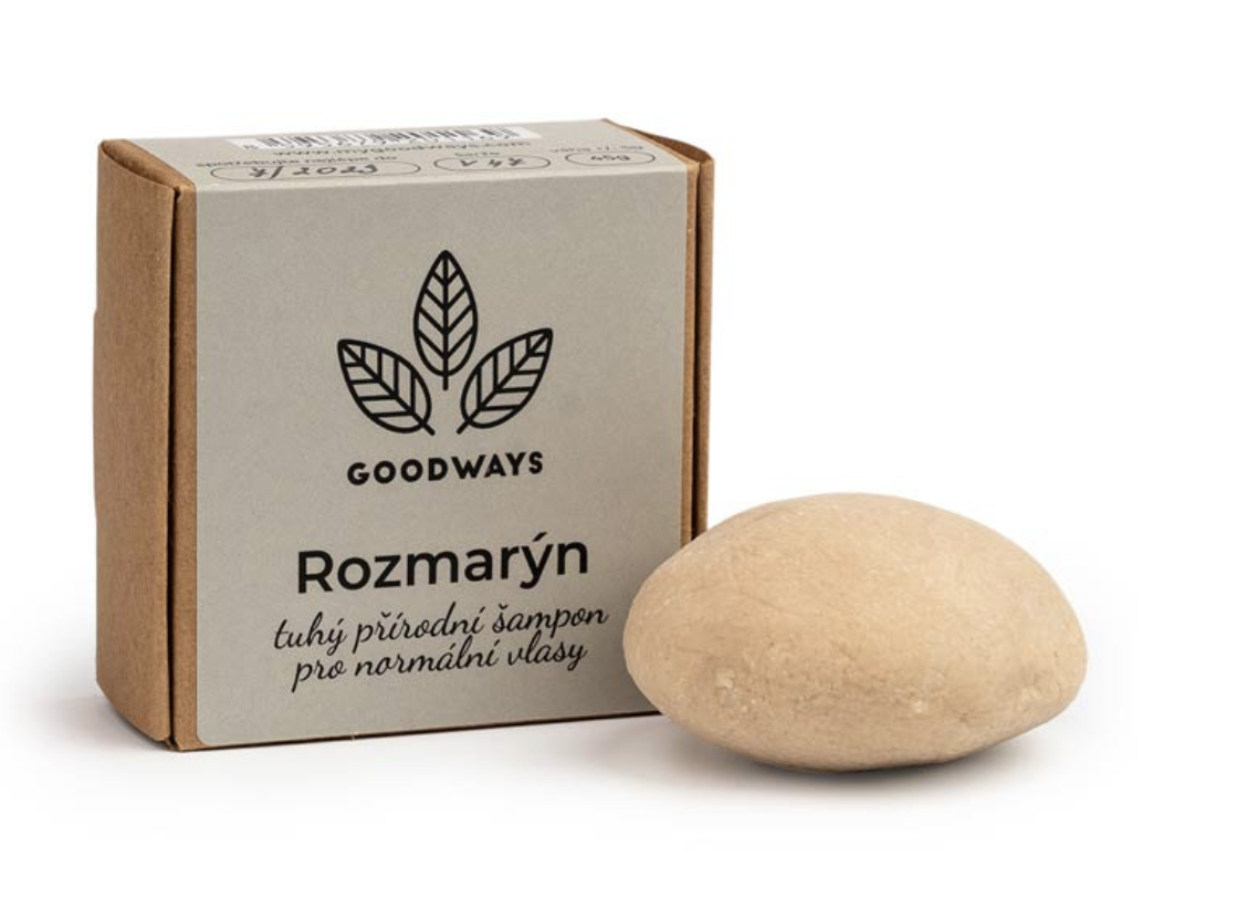 GoodWays Tuhý šampon Rozmarýn pro normální vlasy, 40g