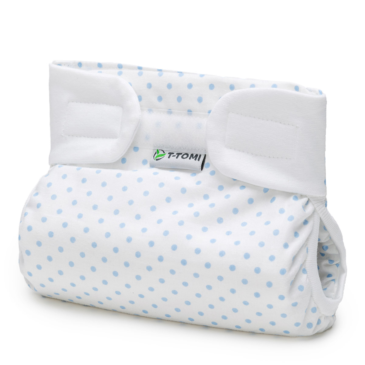 T-TOMI Ortopedické abdukční kalhotky - suchý zip Blue dots (3-6kg)