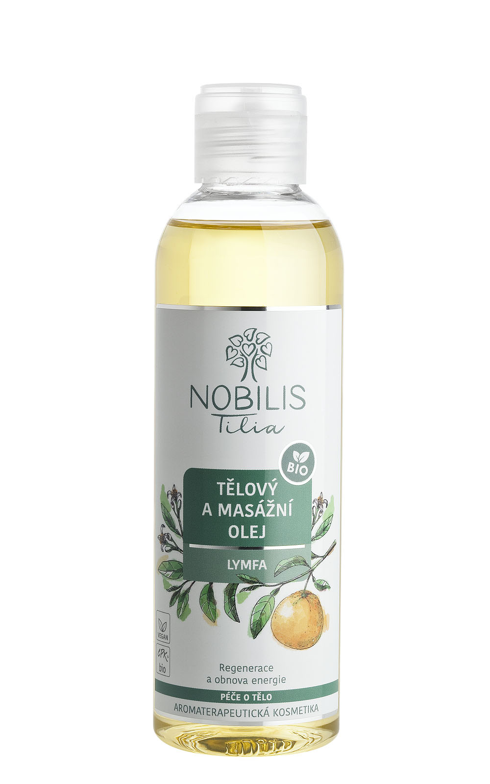 Nobilis Tilia Tělový a masážní olej Lymfa varianta: 200 ml