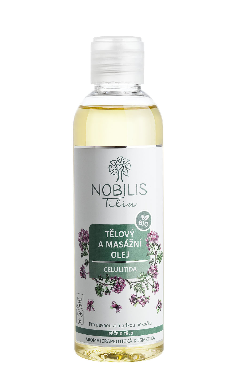 Nobilis Tilia Tělový a masážní olej Celulitida varianta: 200 ml