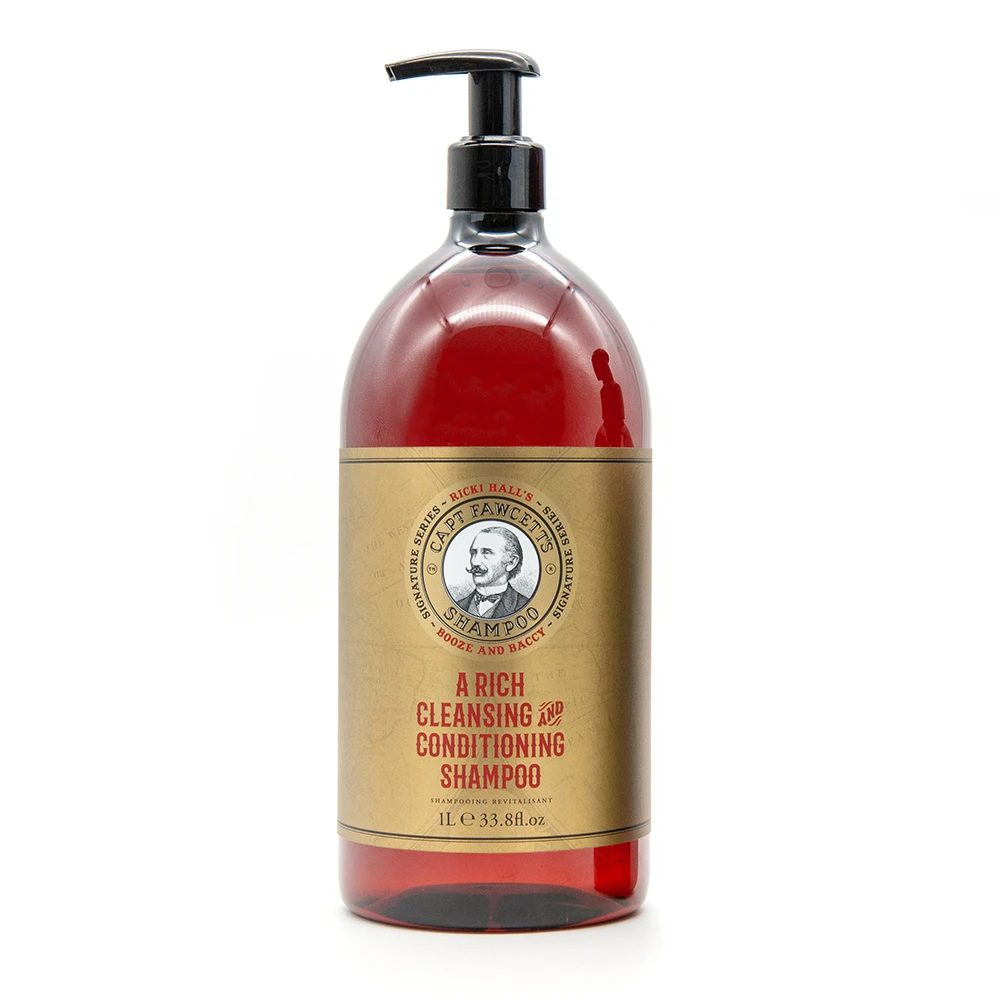 Captain Fawcett Captain Fawcett Ochranný šampon na vlasy Ricki Hall's Booze & Baccy, 250ml