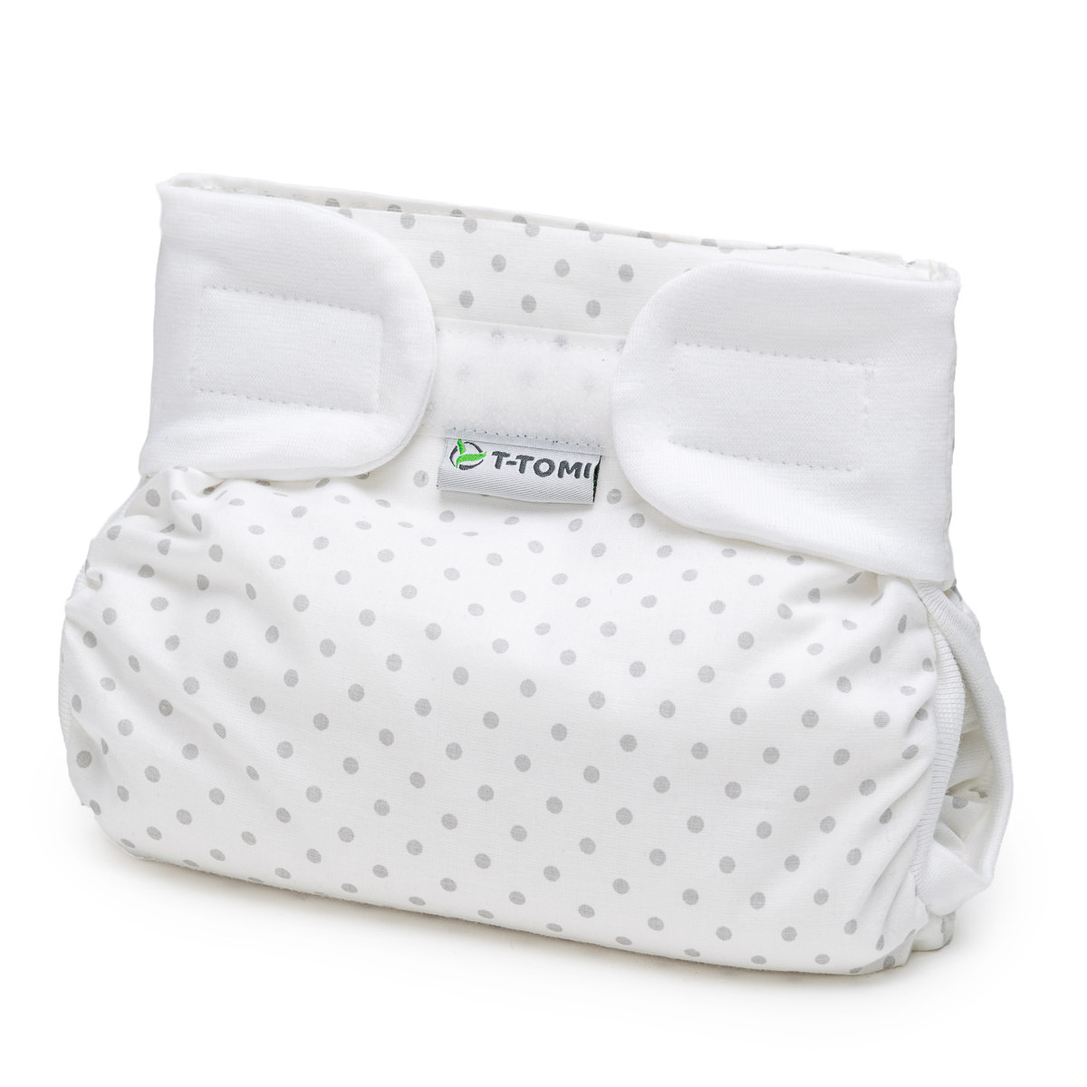 T-TOMI Ortopedické abdukční kalhotky - suchý zip Grey dots do 3 kg
