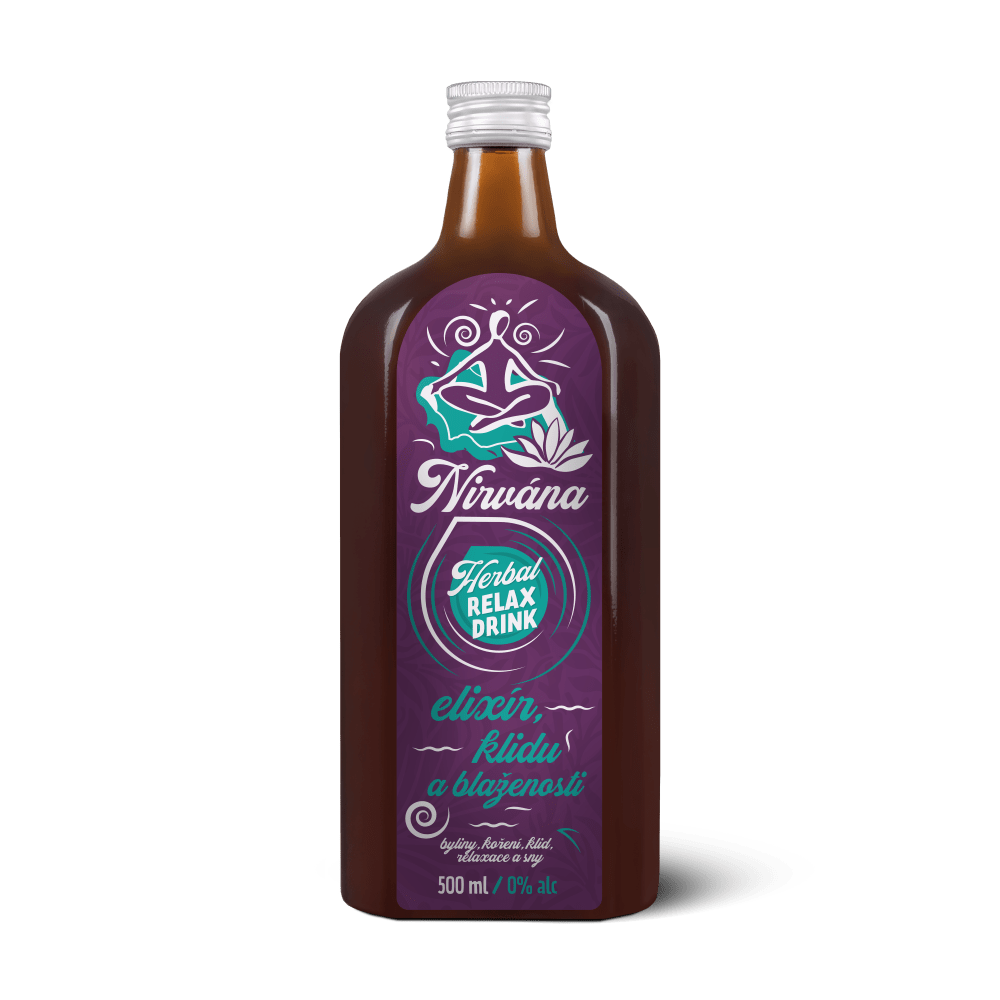 Nápoje lásky Nápoj lásky elixír relaxace a spánku Nirvána, 500 ml