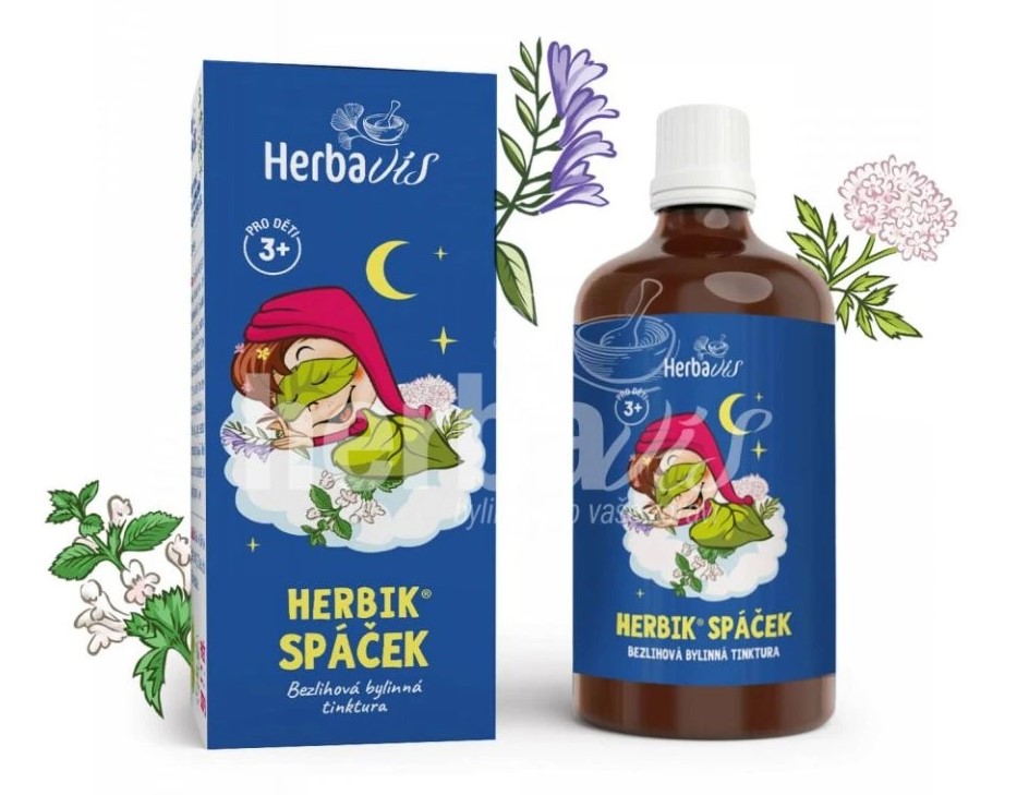 Herbavis Herbik Spáček - bezlihová bylinná tinktura, 100ml