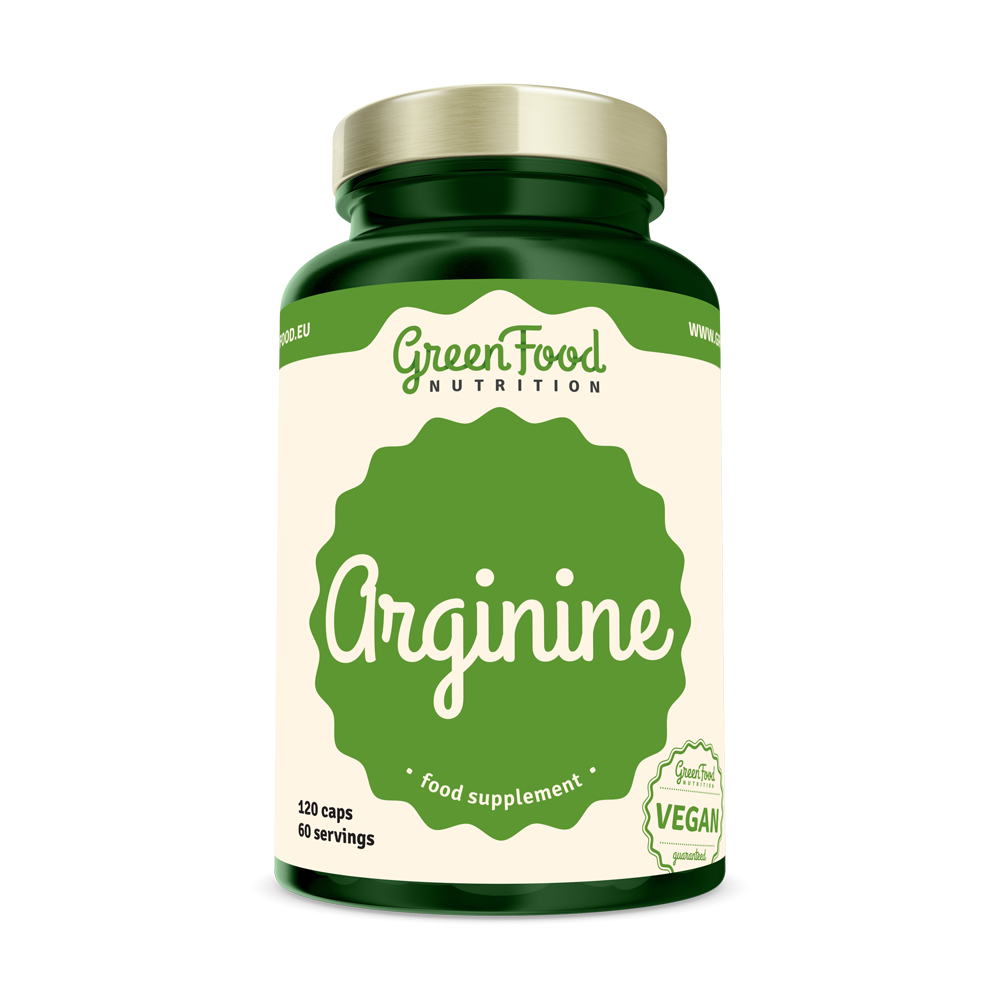 GreenFood Arginine 120 kapslí