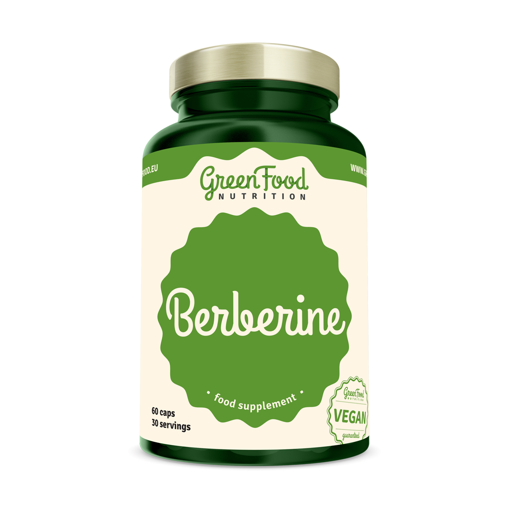 GreenFood Berberine 60 kapslí