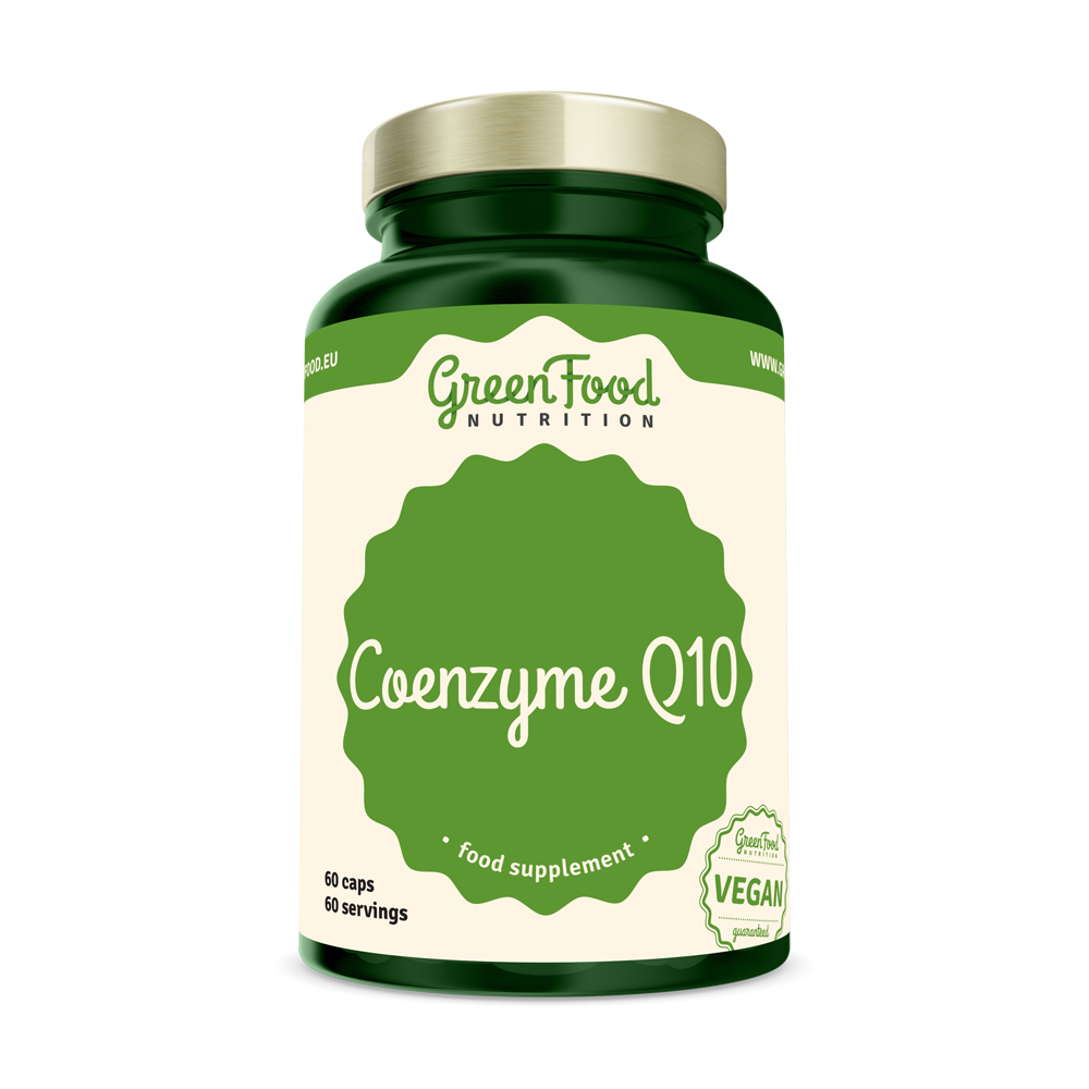 GreenFood Coenzym Q10 60 kapslí