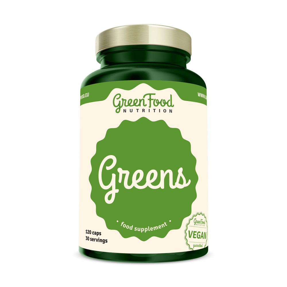 GreenFood Greens 120 kapslí