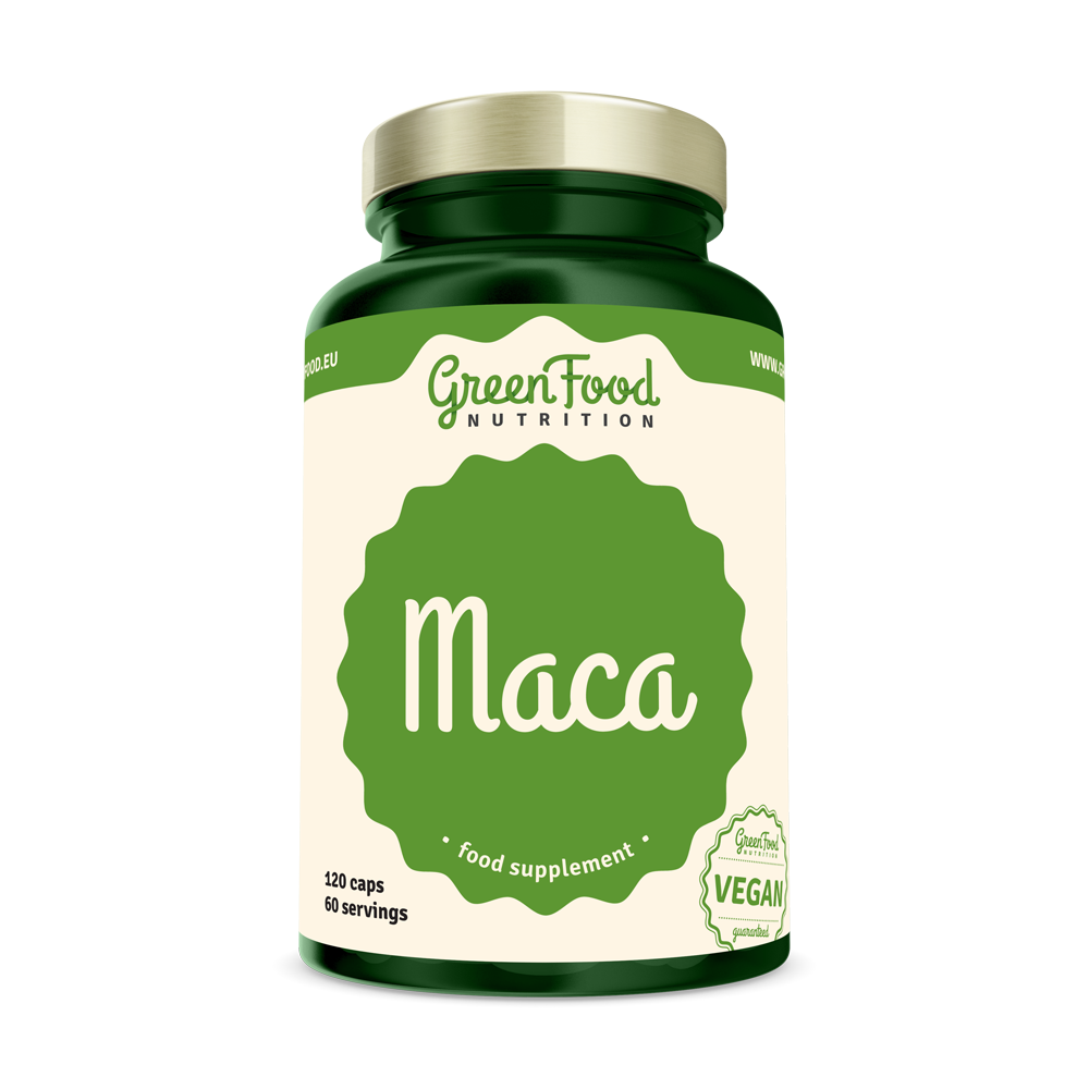GreenFood Maca 120 kapslí