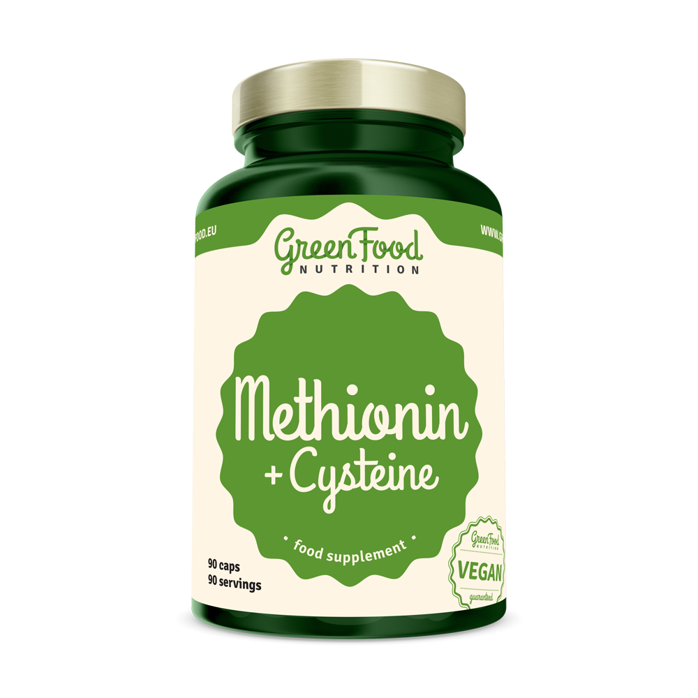 GreenFood Nutrition Methionin + Cysteine 90 kapslí