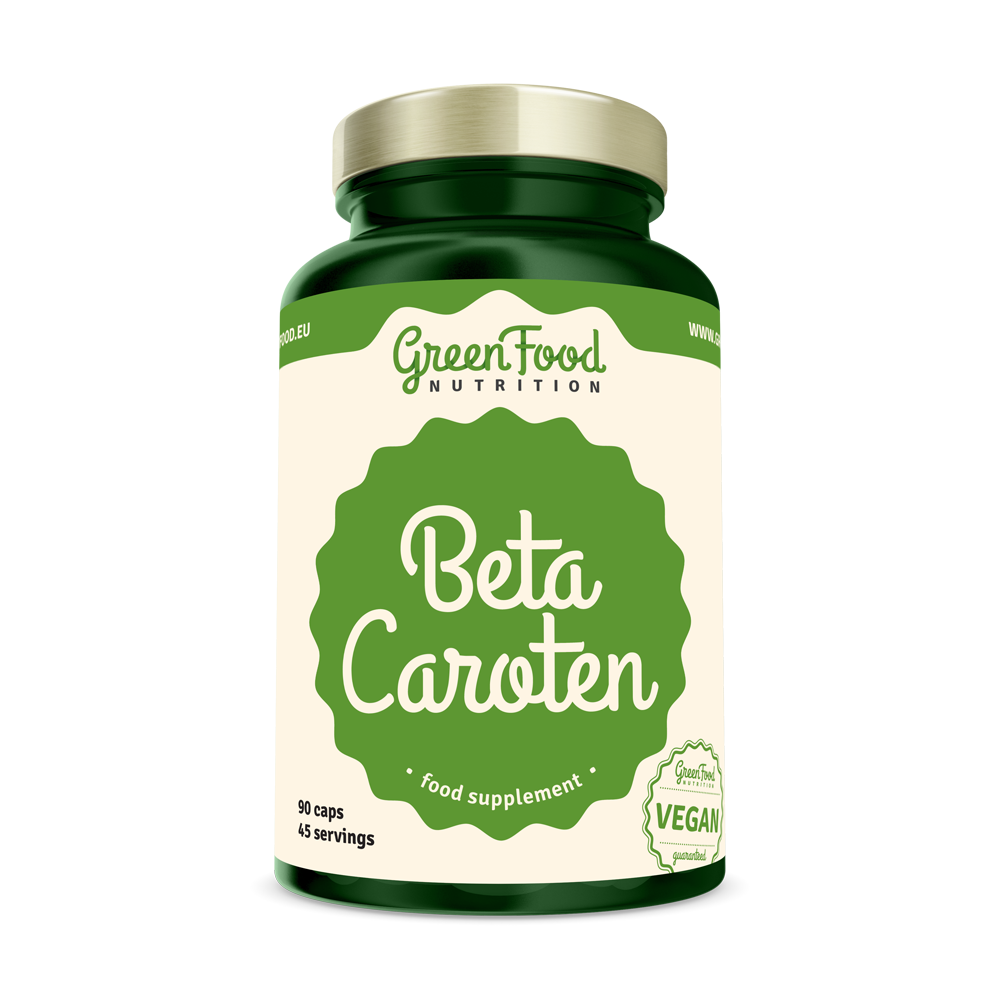 GreenFood Beta Caroten 90 kapslí