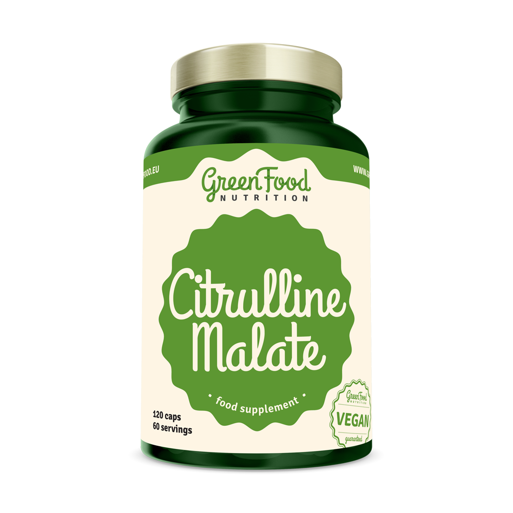 GreenFood Citrulline Malate 120 kapslí
