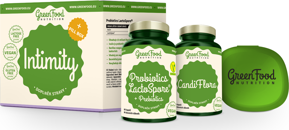 GreenFood Nutrition Intimity + Pillbox