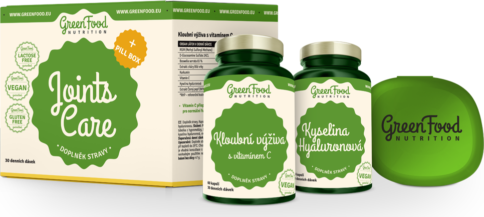 GreenFood Nutrition Joints Care + Pillbox