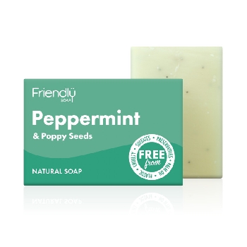 Friendly Soap přírodní mýdlo máta a mák, 95g
