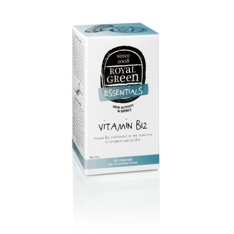 Royal Green Bio Vitamín B 12 60 kapslí
