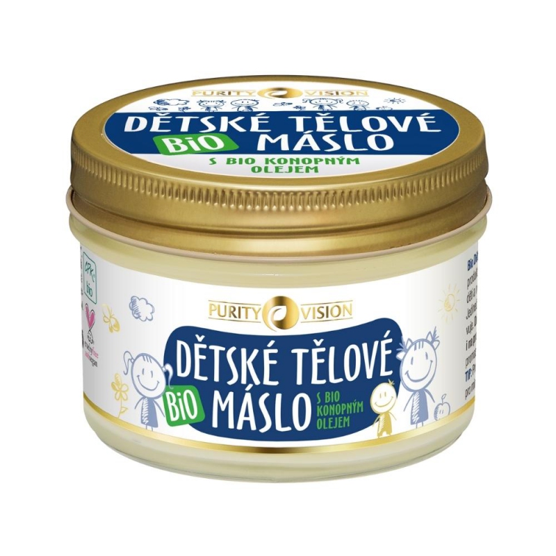 PURITY VISION Bio Dětské tělové máslo 200 ml