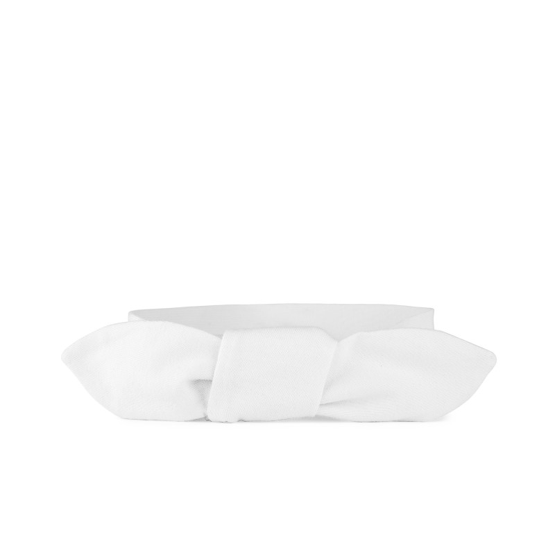 T-TOMI Zavazovací čelenka - dospělá, white