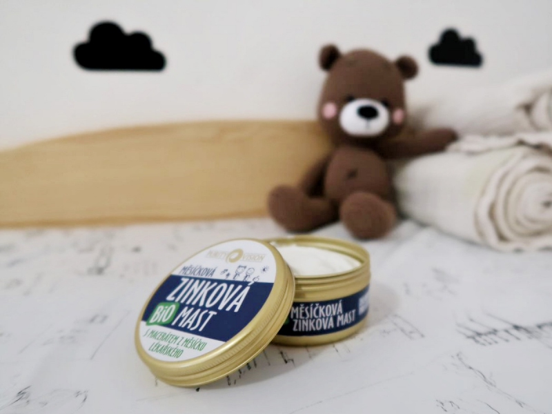 PURITY VISION Bio Měsíčková Zinková mast 70 ml