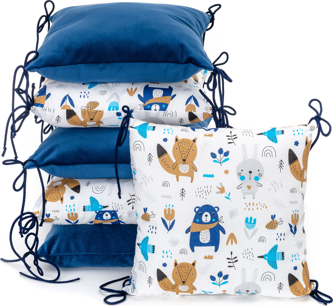 T-TOMI Polštářkový mantinel Blue bears, 6ks