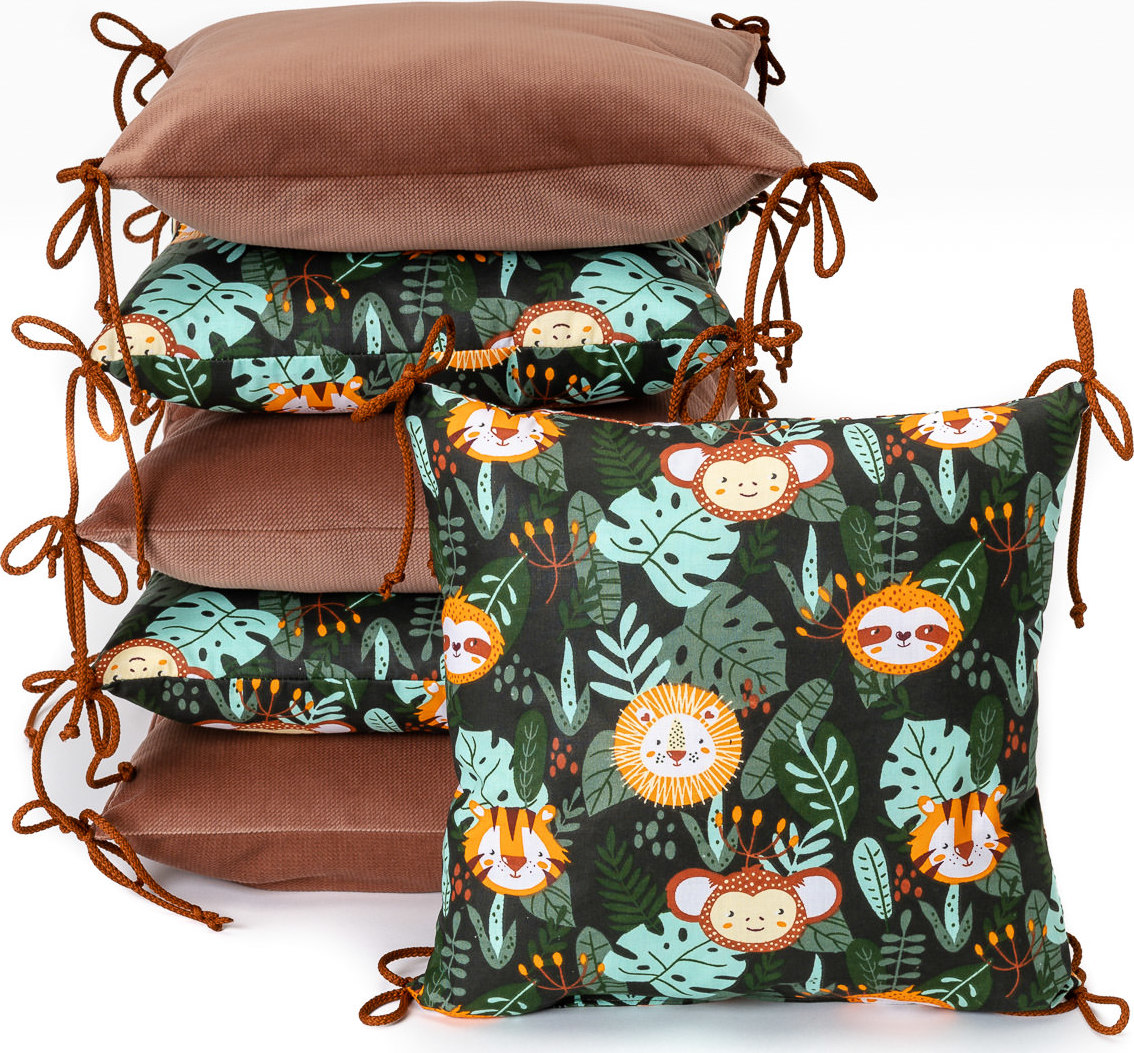 T-TOMI Polštářkový mantinel Jungle, 6ks
