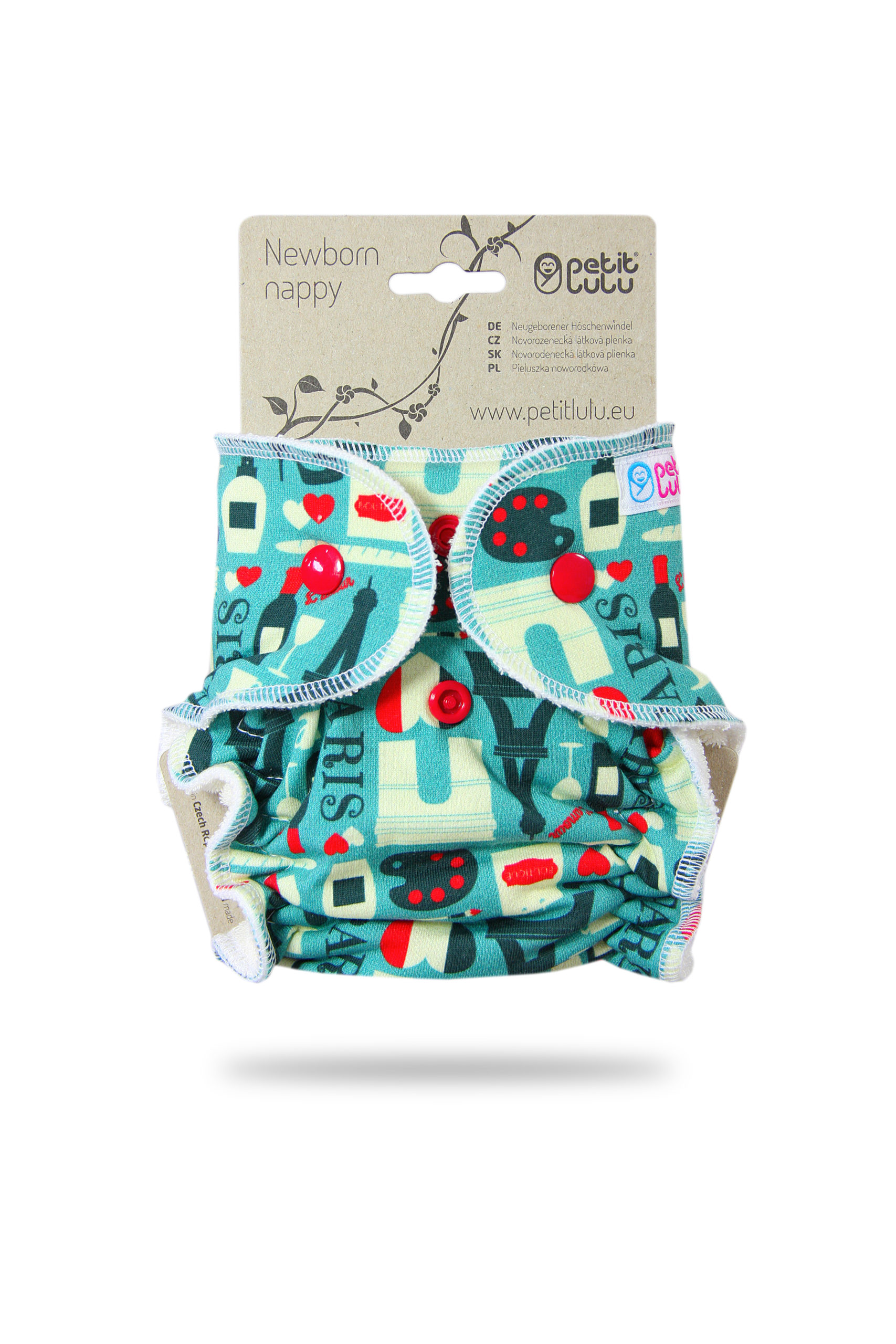 Petit Lulu s.r.o. Paříž - novorozenecká plenka