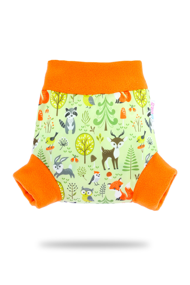 Petit Lulu s.r.o. Lesní zvířátka - pull-up svrchní kalhotky - XS