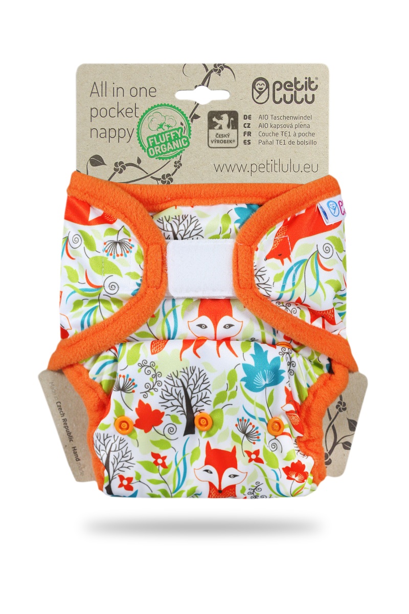 Petit Lulu s.r.o. Lišky - All In One kapsová plena sz