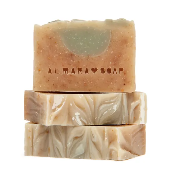 Almara Soap Tuhé mýdlo Lemon tea tree, 90 g