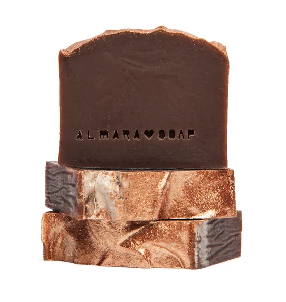 Almara Soap Tuhé mýdlo Gold chocolate, 100 g