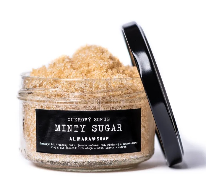 Almara Soap Scrub na tělo Minty sugar, 140 g