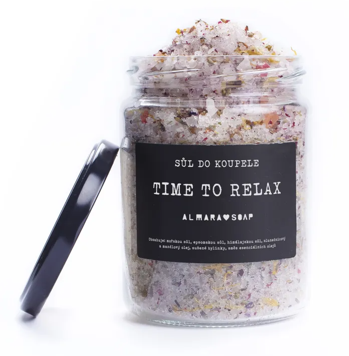 Almara Soap Sůl do koupele Time to relax, 450 g