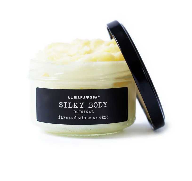 Almara Soap Máslo na tělo Silky body Original, 120 g