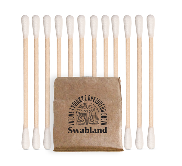 We-Straw Swabland 200ks – Vatové tyčinky