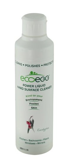 Ecoegg tekutý jílový čistič pevných povrchů eukalyptus, 250 ml